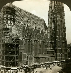 Cathédrale Saint-Étienne Stephansdom, Vienne, Autriche
