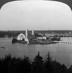 Exposition Lewis et Clark, bâtiment du gouvernement, Guilds Lake, Portland, Oregon, USA, 1905