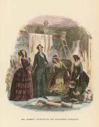 Illustration pour Dombey et Fils