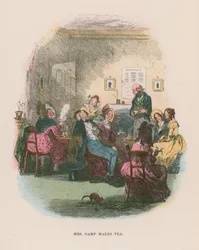 Illustration pour Martin Chuzzlewit