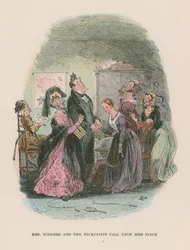Illustration pour Martin Chuzzlewit