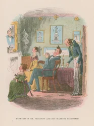 Illustration pour Martin Chuzzlewit