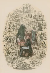 Illustration pour Martin Chuzzlewit