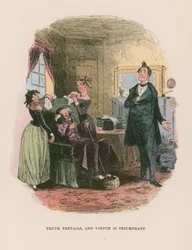Illustration pour Martin Chuzzlewit