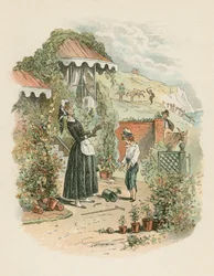 Scène de David Copperfield par Charles Dickens, 1849-1850