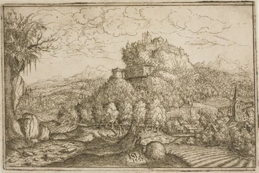 Château au sommet d