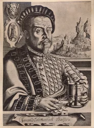 Hans Sebald Lautensack, graveur, dessinateur et médailleur allemand, 16e siècle, 1894