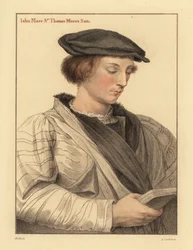 John More, âgé de 19 ans, fils de Sir Thomas More