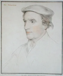 Portrait de Philippe Melanchton (1497-1560) gravé par Francesco Bartolozzi (1727-1815) 1792