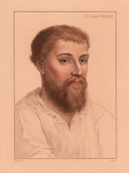 Sir Nicholas Poyntz (1510-1556), courtisan anglais, 1812