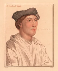 Sir Richard Southwell, conseiller privé anglais, 1812 (gravure)