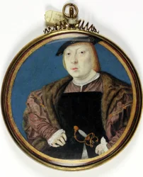 Sir Thomas Pope (aquarelle sur vélin)