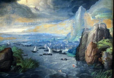 Paysage imaginaire représentant Jean l
