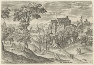 Vue de la Cour de Bruxelles