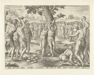 Lapidation des anciens