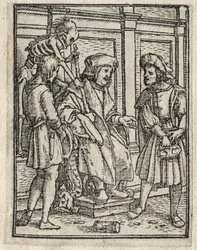La Danse macabre : Le Chanoine ou Prébendaire, Le Juge