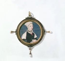 Jane Small, anciennement connue sous le nom de Mme Robert Pemberton, c.1540 (détail)