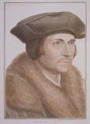 Thomas More, Lord Chancelier (1478-1535) gravé par Francesco Bartolozzi (1727-1815)