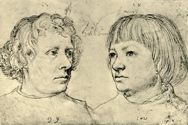 Ambrosius et Hans, les fils des artistes, 1511, 1943