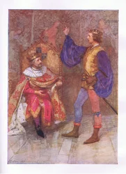Et je mourrai cent mille fois avant de rompre la plus petite parcelle de ce vœu (Henri IV), des Œuvres complètes de Shakespeare publiées par George Harrap & Co Ltd, années 1920