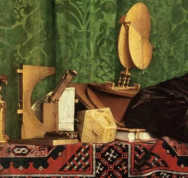 Les Ambassadeurs, 1533 (détail)