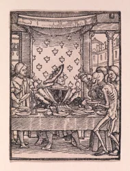 Le roi, de « La Danse de la mort »