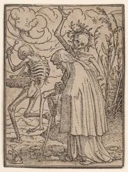La vieille femme, de « La danse macabre »