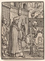 Le prêtre, tiré de « La Danse macabre »