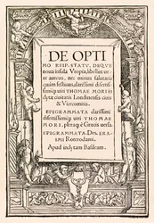 Page de titre de la troisième édition de Bâle de 1518 de 