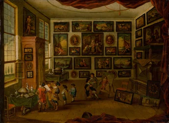 La Kunstkammer, première moitié du 17ème siècle