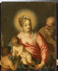 La Sainte Famille avec Saint Jean Baptiste