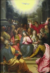 La descente du Saint-Esprit, 1594-95