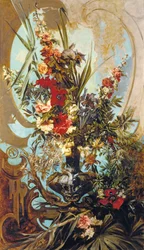 Bouquet de fleurs décoratif