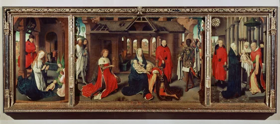 Adoration des Mages : Triptyque complet