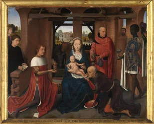 Panneau central du Triptyque de Jan Floreins