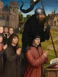 (détail) du Triptyque de Willem Moreel