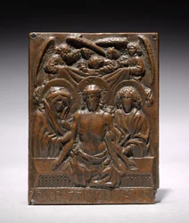 Le Christ mort soutenu par la Vierge Marie et Saint Jean, 1427-1467