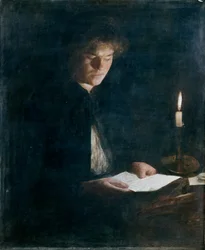 Fille de lecture