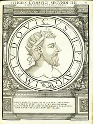 Ludouicus II, illustration de 