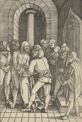 Christ dépouillé, de Speculum passionis domini nostri Ihesu Christi