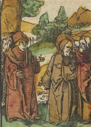 Christ avertissant les disciples des faux prophètes, du Das Plenarium, 1517
