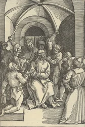 La Dérision du Christ, de Speculum passionis domini nostri Ihesu Christi, 1507