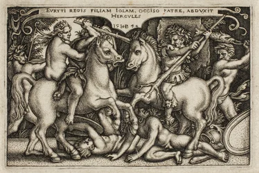 Hercule et Iole, de Les travaux d
