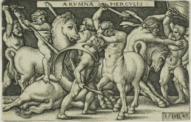 Hercule et les centaures, des Travaux d