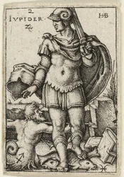 Jupiter, planche 2 des Sept planètes et les zodiaques