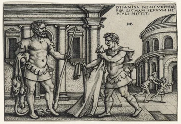 Lichas apportant le vêtement de Nessus à Hercule, 1540s