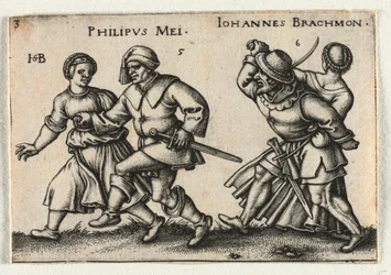 Le Mariage paysan ou les Douze Mois : 5-Philipus Mei 6-Johannes Brachmon