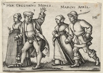 Le mariage villageois: Her Gregorius Mercz / Marcus April