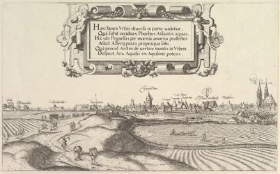 Vue de Nuremberg, à l