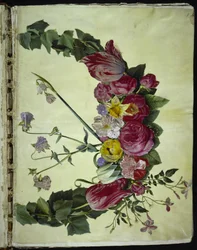 Couronne de fleurs